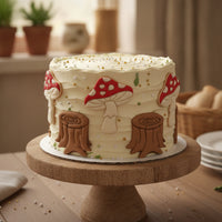 Set of 2 Toadstool & Tree Stump Cookie Cutters