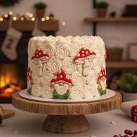 Set of 2 Toadstool & Mushroom Gnome Cookie Cutters