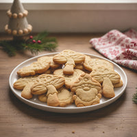Set of 2 Toadstool & Mushroom Gnome Cookie Cutters