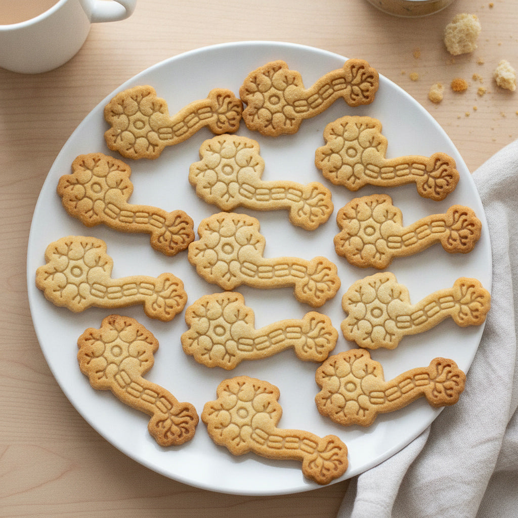 Neuron Mini Cookie Cutter & Stamp Set