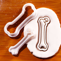 Femur Bone Mini Cookie Cutter & Stamp Set