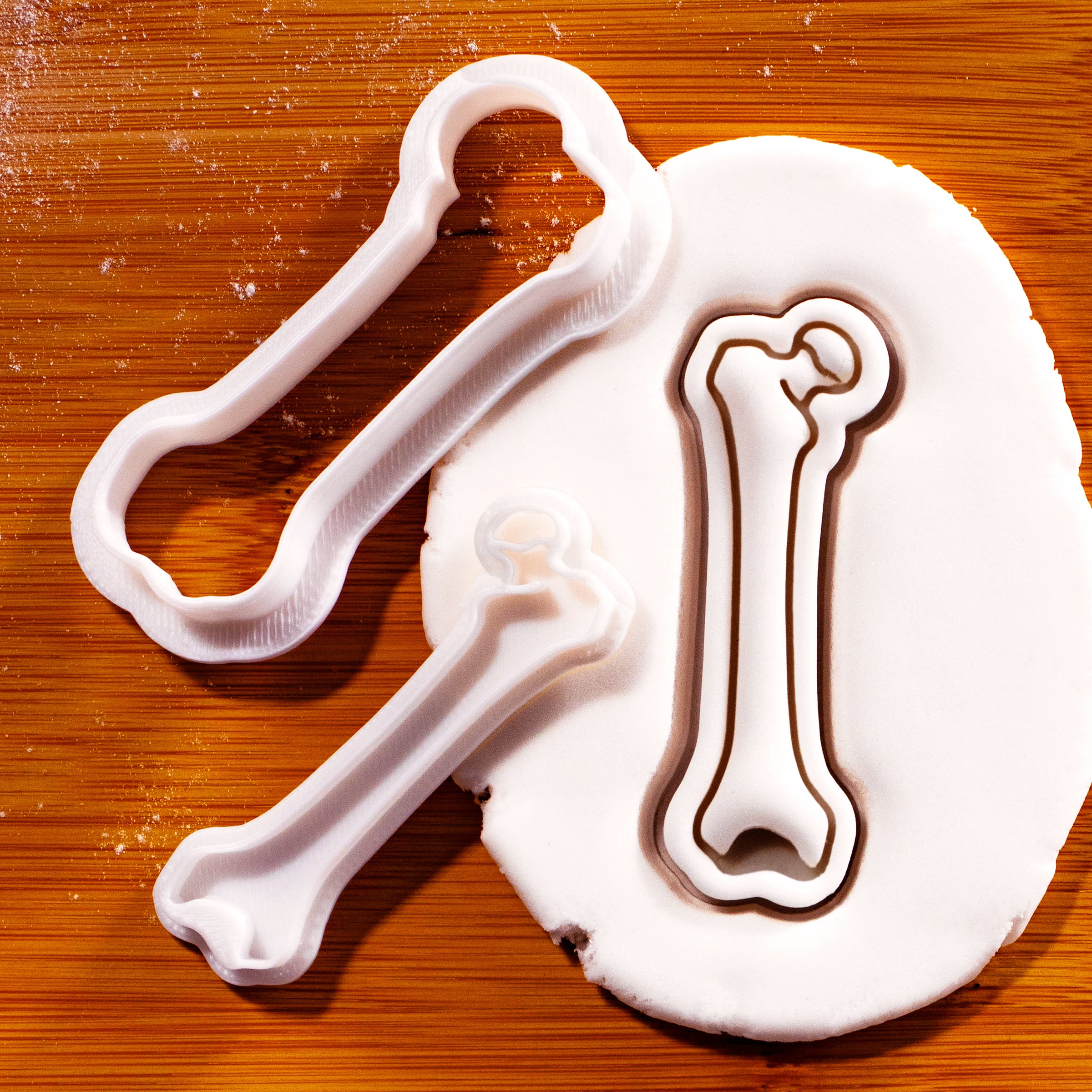 Femur Bone Mini Cookie Cutter & Stamp Set