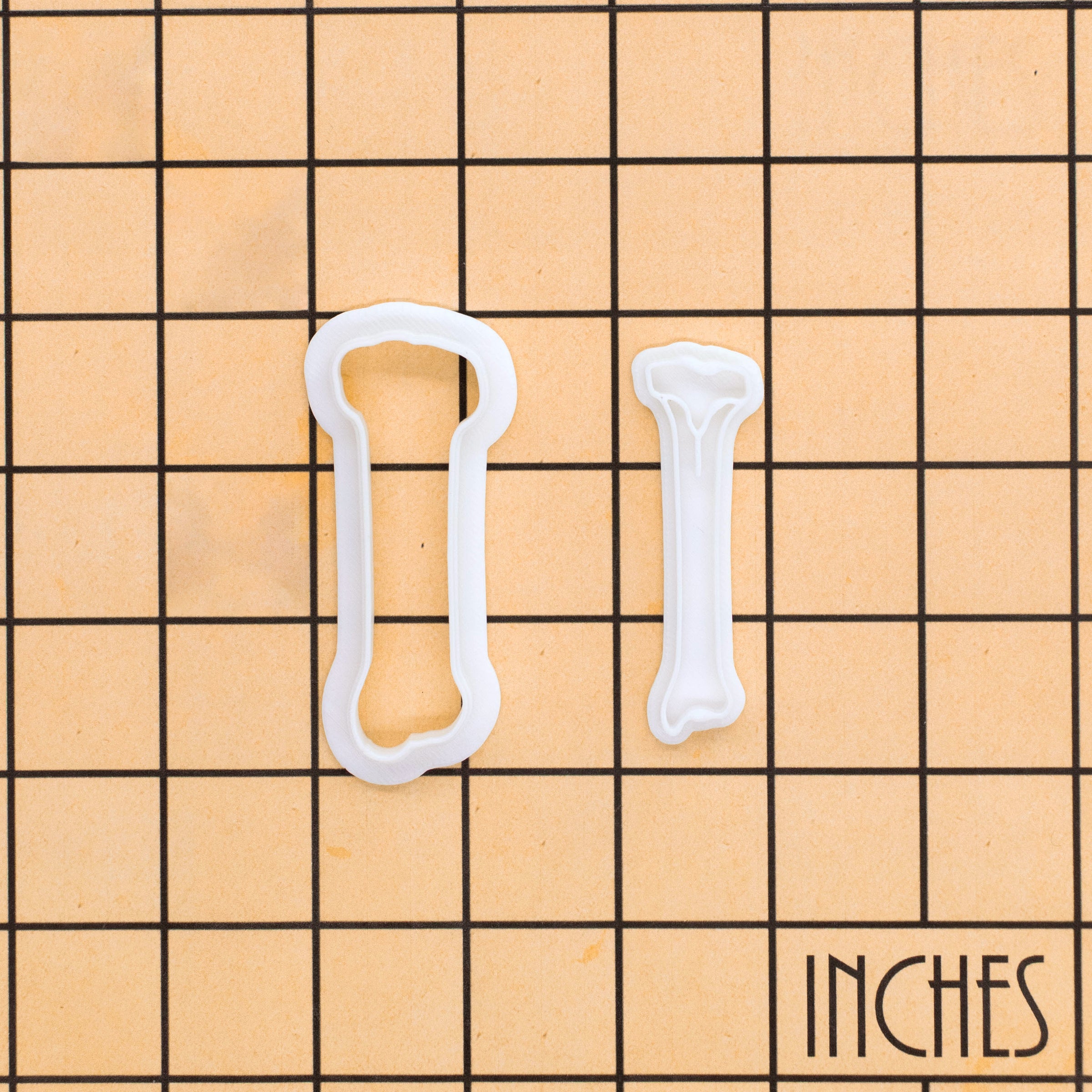 Tibia Bone Mini Cookie Cutter & Stamp Set