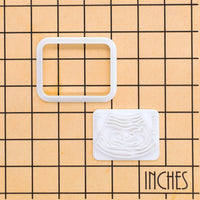 Pregnancy Ultrasound Scan Mini Cookie Cutter & Stamp Set