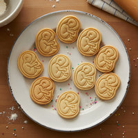 20 Week Fetal Mini Cookie Cutter & Stamp Set