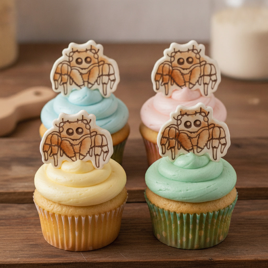 Jumping Spider Mini Cookie Cutter & Stamp Set