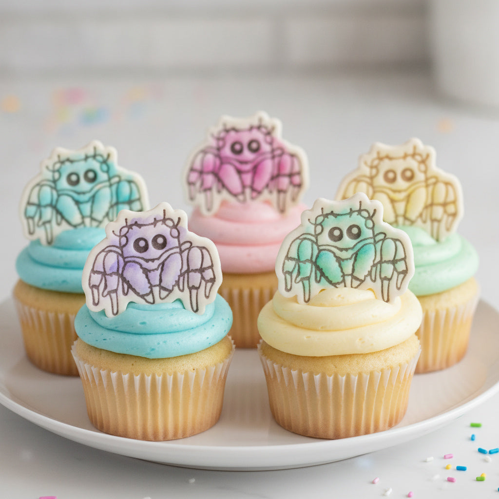 Jumping Spider Mini Cookie Cutter & Stamp Set