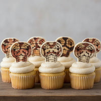 Set of 2 Ball Python Mini Cookie Cutter & Stamp Set