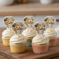 Set of 2 Ball Python Mini Cookie Cutter & Stamp Set