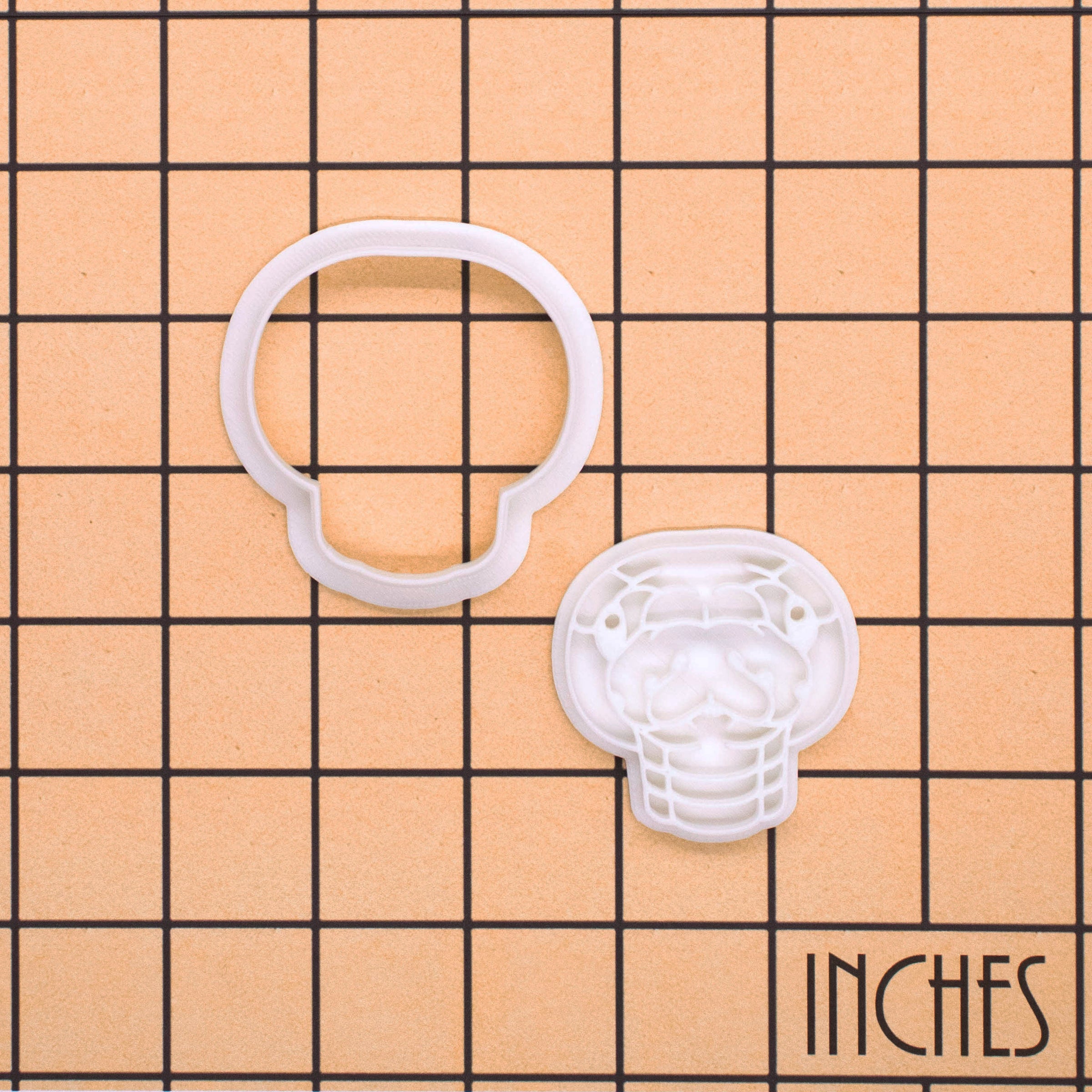 Ball Python Face Mini Cookie Cutter & Stamp Set
