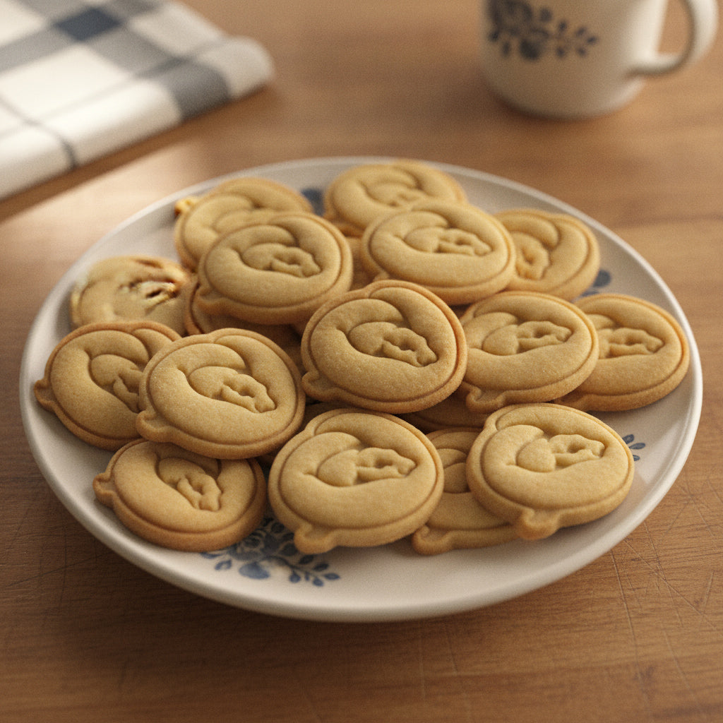 Ball Python Ball Form Mini Cookie Cutter & Stamp Set