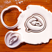 Ball Python Ball Form Mini Cookie Cutter & Stamp Set