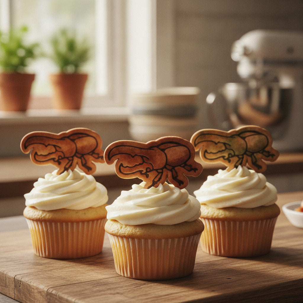 Hercules Beetle Mini Cookie Cutter & Stamp Set