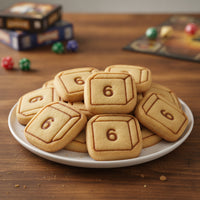 D6 Dice Mini Cookie Cutter & Stamp Set