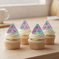 D4 Dice Mini Cookie Cutter & Stamp Set