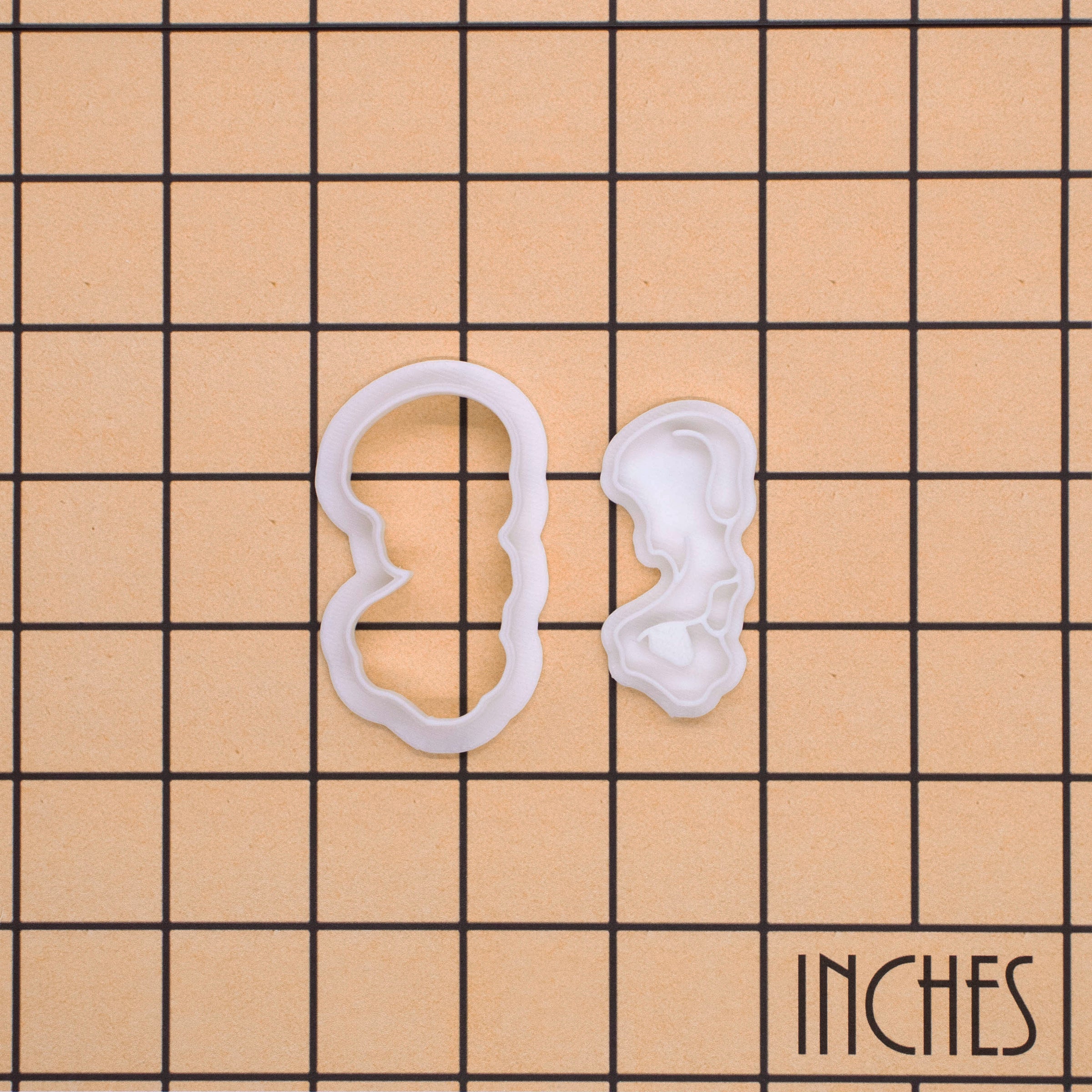 Hip Bone Mini Cookie Cutter & Stamp Set
