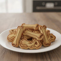Set of 2 Hip & Femur Bone Mini Cookie Cutter & Stamp Set