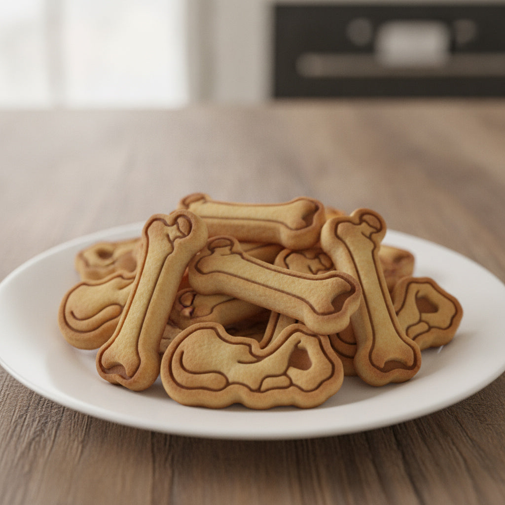 Set of 2 Hip & Femur Bone Mini Cookie Cutter & Stamp Set