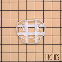 Smiling Gecko Face Cookie Cutter