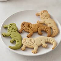 Smiling Gecko Full-Body Cookie Cutter