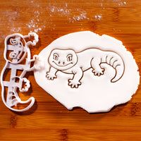 Smiling Gecko Full-Body Cookie Cutter