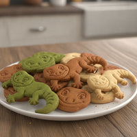 Set of 2 Smiling Gecko Cookie Cutters