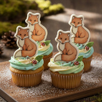 Fox Sitting Mini Cookie Cutter & Stamp Set