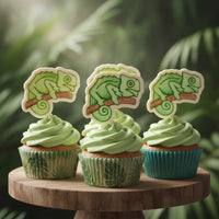 Chameleon Mini Cookie Cutter & Stamp Set