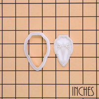 Shoebill Front Stare Mini Cookie Cutter & Stamp Set