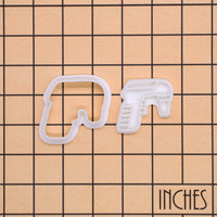 Electronic Pipette Mini Cookie Cutter & Stamp Set