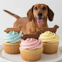 Xtra Long Dachshund Mini Cookie Cutter & Stamp Set