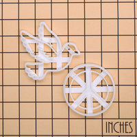 Set of 2 Dove & Peace Sign Cookie Cutters
