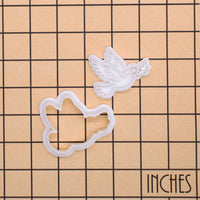 Peace Dove Mini Cookie Cutter & Stamp Set