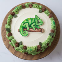 Veiled Chameleon Cookie Cutter (Full-Body)