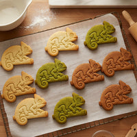 Set of 2 Veiled Chameleon Cookie Cutters