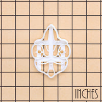 Veiled Chameleon Face Cookie Cutter