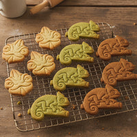 Set of 2 Veiled Chameleon Cookie Cutters