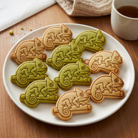 Veiled Chameleon Mini Cookie Cutter & Stamp Set