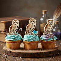 Barn Owl Mini Cookie Cutter & Stamp Set