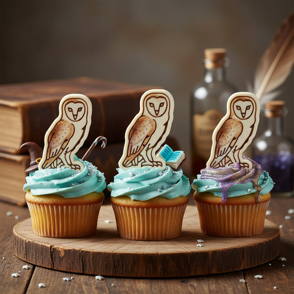 Barn Owl Mini Cookie Cutter & Stamp Set