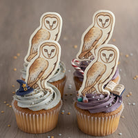 Barn Owl Mini Cookie Cutter & Stamp Set