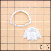 Christmas Tree Jumper Mini Cookie Cutter & Stamp Set