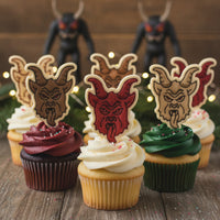 Realistic Krampus Mini Cookie Cutter & Stamp Set