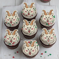Cute Krampus Mini Cookie Cutter & Stamp Set