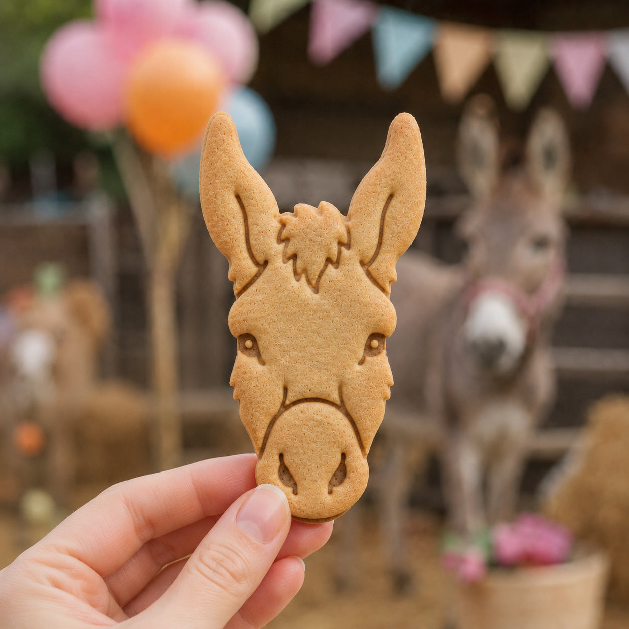 Donkey Face Cookie Cutter