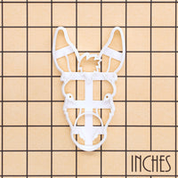 Donkey Face Cookie Cutter
