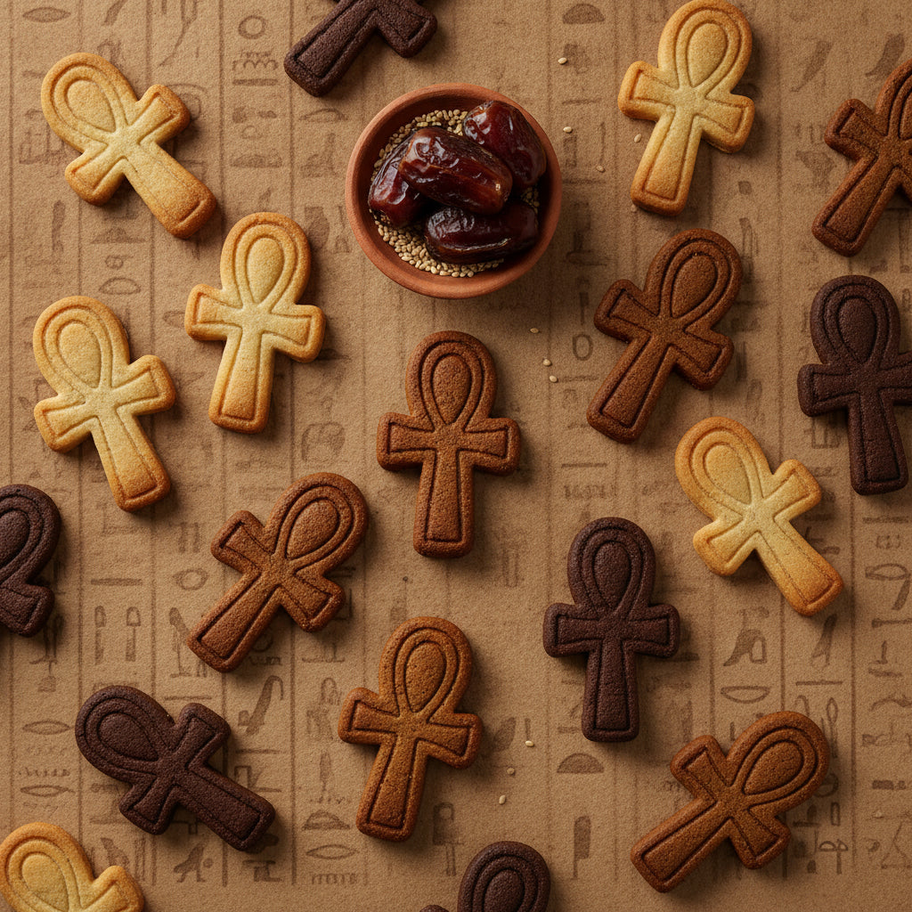 Ankh Mini Cookie Cutter & Stamp Set