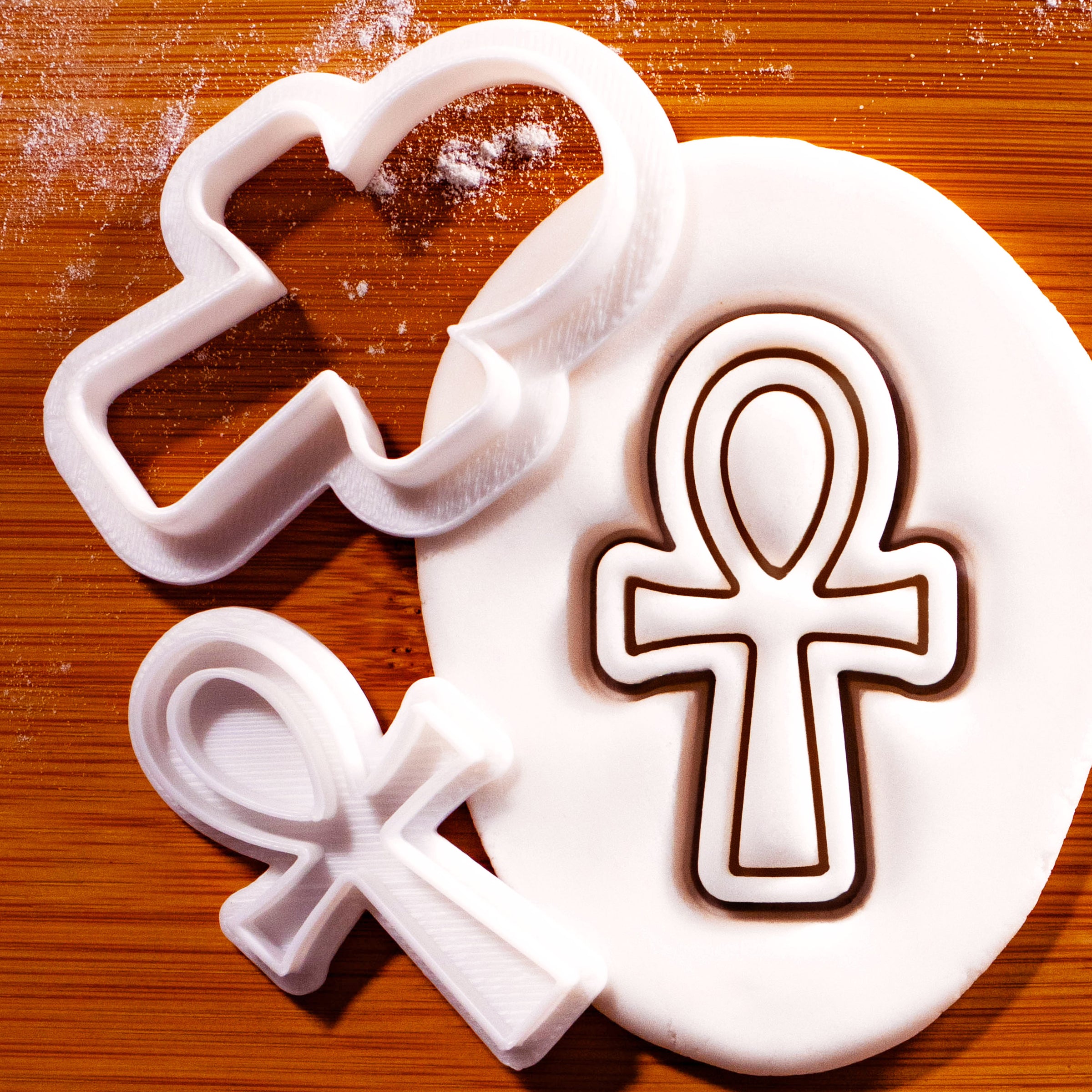 Ankh Mini Cookie Cutter & Stamp Set