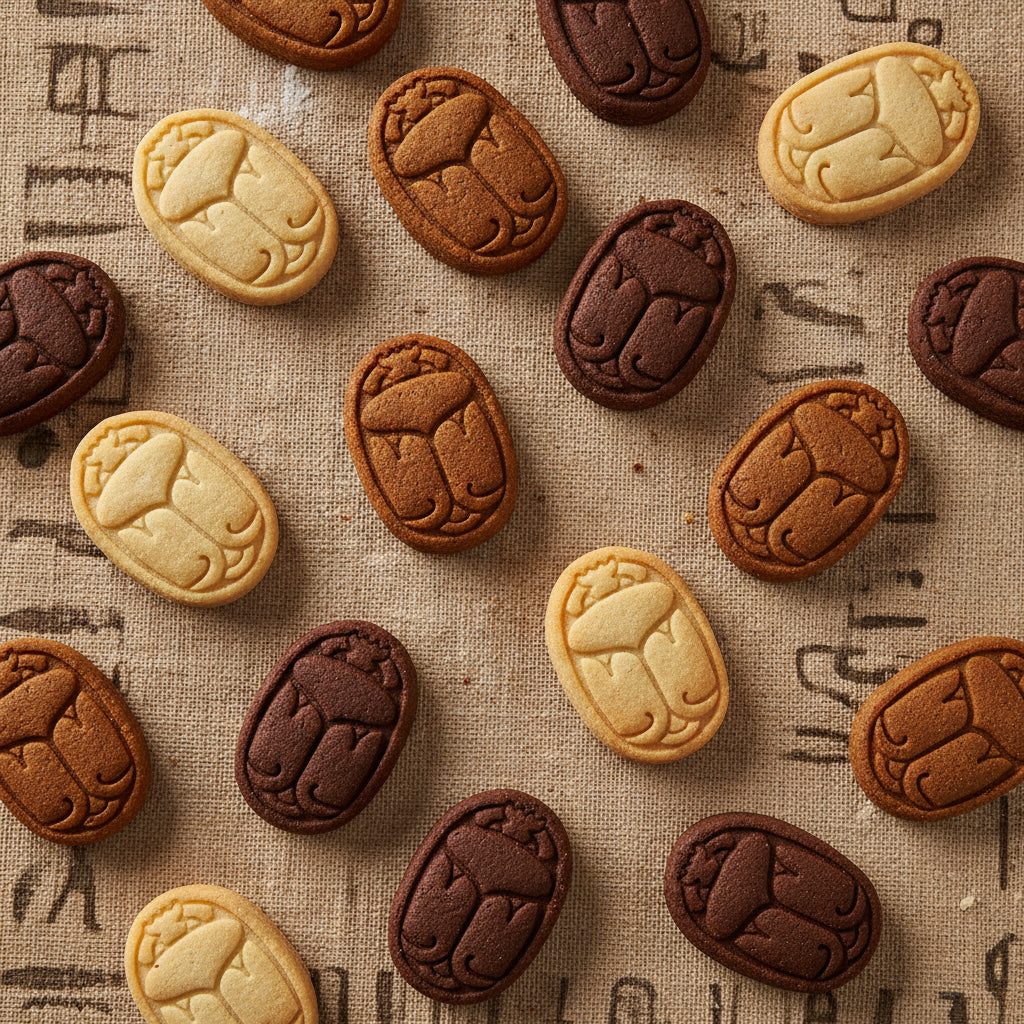 Scarab Mini Cookie Cutter & Stamp Set