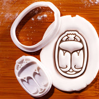 Scarab Mini Cookie Cutter & Stamp Set